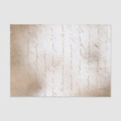  handgeschreven script tissuepapier (Voorkant)