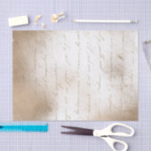  handgeschreven script tissuepapier (Craft)