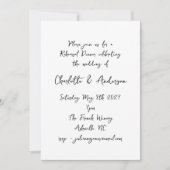 Handgeschreven script Whimsy eigenzinnige repetiti Kaart (Voorkant)