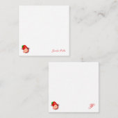 Handgeschreven Sjabloon van het Manuscript Monogra (Voorkant / Achterkant)