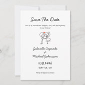 Handgeschreven tekening Handgeschreven Doodle Bewa Kaart (Voorkant)