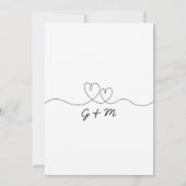 Handgeschreven tekening Handgeschreven Doodle Bewa Kaart (Achterkant)