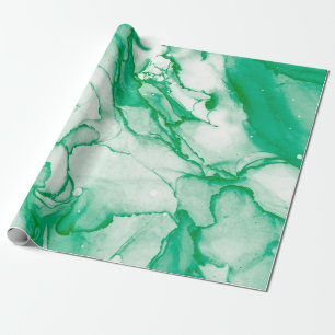Handgeschreven tekst voor het gloeien van de neon  cadeaupapier