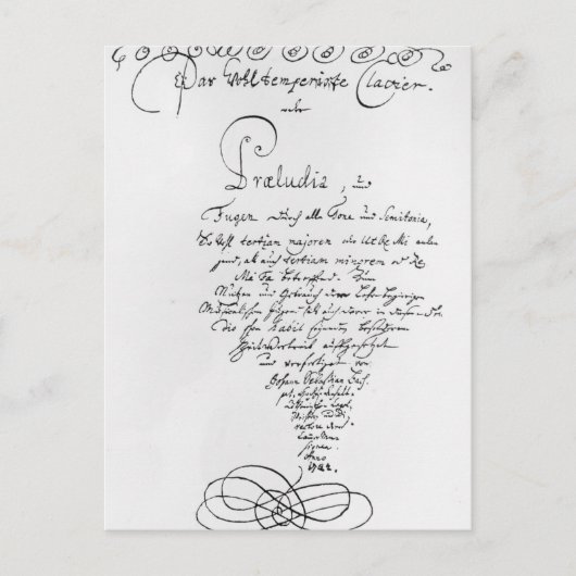 Handgeschreven Titlepage van Goed Gememperd Briefkaart (Voorkant)