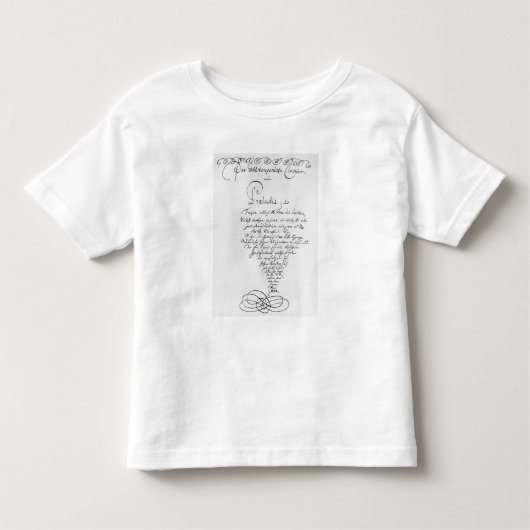 Handgeschreven Titlepage van Goed Gememperd Kinder Shirts (Voorkant)