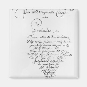 Handgeschreven Titlepage van Goed Gememperd Magneet