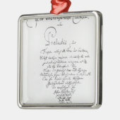 Handgeschreven Titlepage van Goed Gememperd Metalen Ornament (Links)