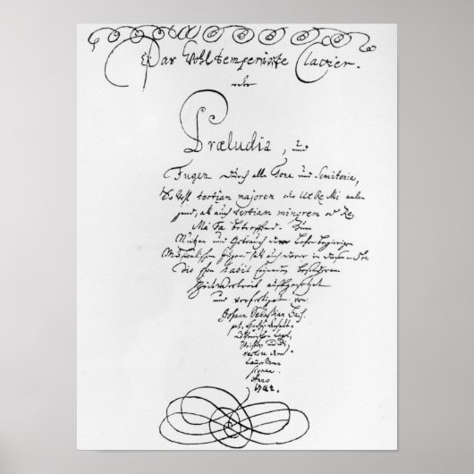 Handgeschreven Titlepage van Goed Gememperd Poster (Voorkant)