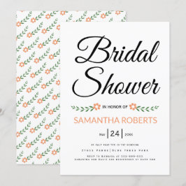 Handgeschreven typografie vrijgezellenfeest bruilo kaart