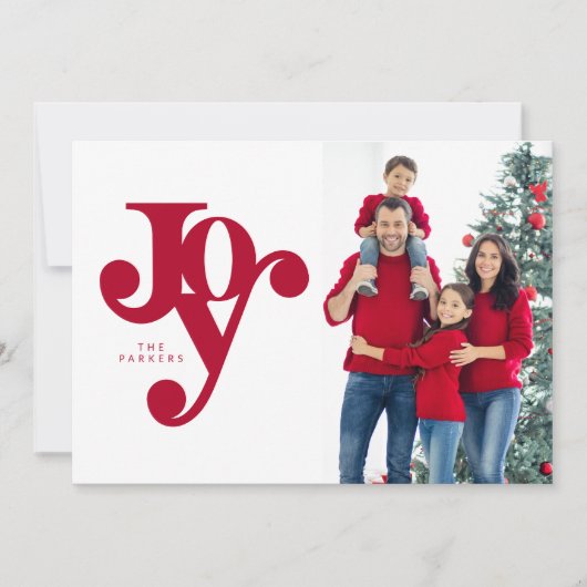 Handgeschreven, typografische Joy-foto (Voorkant)