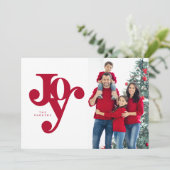 Handgeschreven, typografische Joy-foto (Staand voorkant)