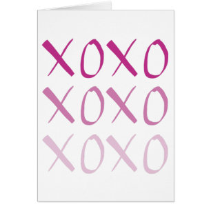 Handgeschreven XOXO
