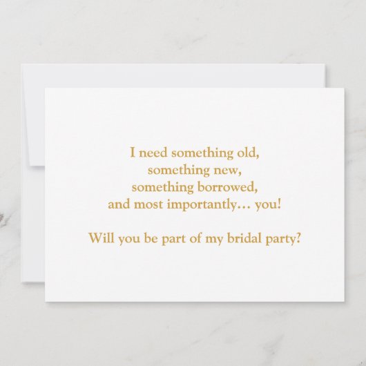 HandgeschrevenScript Heart Ring Drager voorstel Ka Kaart (Achterkant)