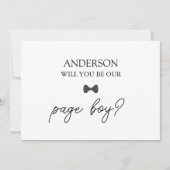 HandgeschrevenScript Heart Ring Drager voorstel Ka Kaart (Voorkant)