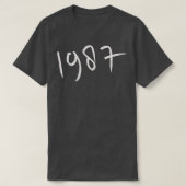 Handgetekend 1987 t-shirt (Design voorkant)