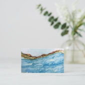 Handgetekend, aangepast visitekaartje (Staand voorkant)