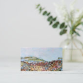 Handgetekend, aangepast visitekaartje (Staand voorkant)