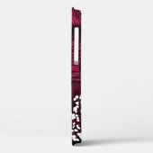 Handgetekend bloempatroon met kamelia-bloemen Case-Mate iPhone case (Achterkant / Links)