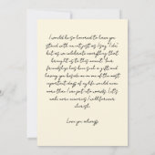 Handgetekend Doodle Bruidsmeisje Voorstel Geel Kaart (Achterkant)