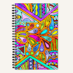 Handgetekend door EDDArt - Blah Blah Blah 1 Notitieboek