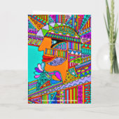 Handgetekend door EDDArt - Farao 1 Kaart (Achterkant)