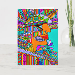Handgetekend door EDDArt - Farao 1 Kaart