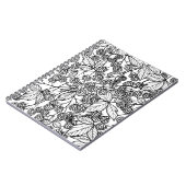 handgetekend frambozen notitieboek (Linkerzijde)