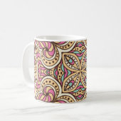  handgetekend islampatroon koffiemok (Voorkant links)