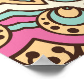  handgetekend islampatroon poster (Hoek)