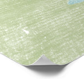 handgetekend landschappelijk Poster (Hoek)