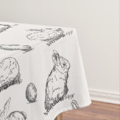 Handgetekend paaspatroon | Tablecloth Tafelkleed (Voorbeeld)