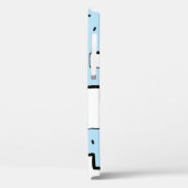 Handgetekend patroon met plusteken. Case-Mate iPhone case (Achterkant / Links)