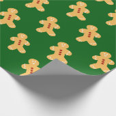 handgetekend peperkoek-pakpapier cadeaupapier (Hoek)