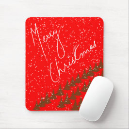 Handgetekend Prettig Kerstfeest Muismat