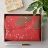Handgetekend Prettig Kerstfeest Tissuepapier (Geschenk)