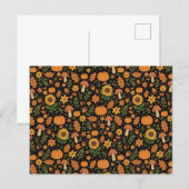 Handgetekend Rustiek Herfstpatroon Envelop Briefkaart (Voorkant / Achterkant)