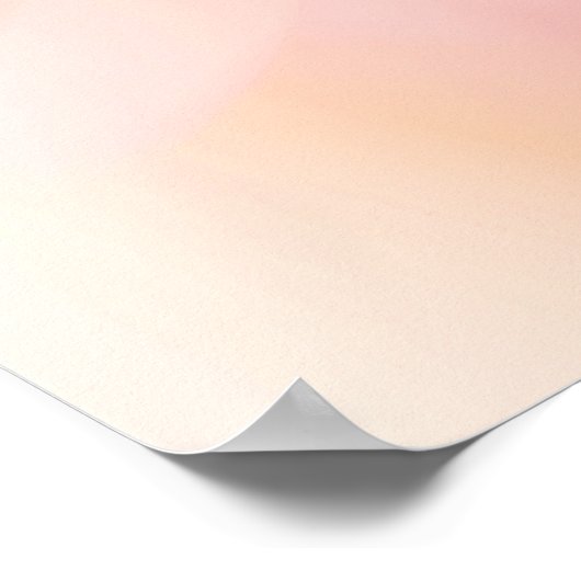 Handgetekend schilderij. Abstracte kunstachtergron Poster (Hoek)