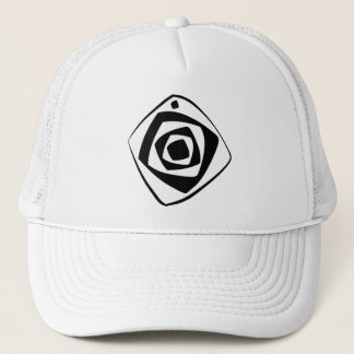Handgetekende Abstract - Art Stunning Geometrisch  Trucker Pet