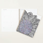 Handgetekende Abstracte Bloemendagplanner Planner (Display)