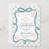 handgetekende Afstuderen van het Wavy-Lijst aan de Kaart (Voorkant)