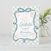 handgetekende Afstuderen van het Wavy-Lijst aan de Kaart (Staand voorkant)