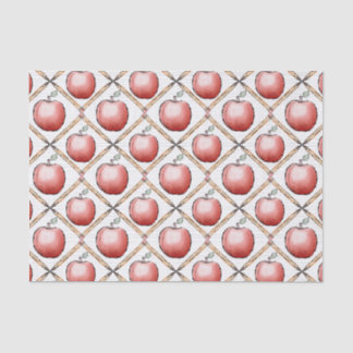 Handgetekende Apple & Pencil voor docenten Tissuepapier