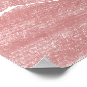 Handgetekende bergposter poster (Hoek)