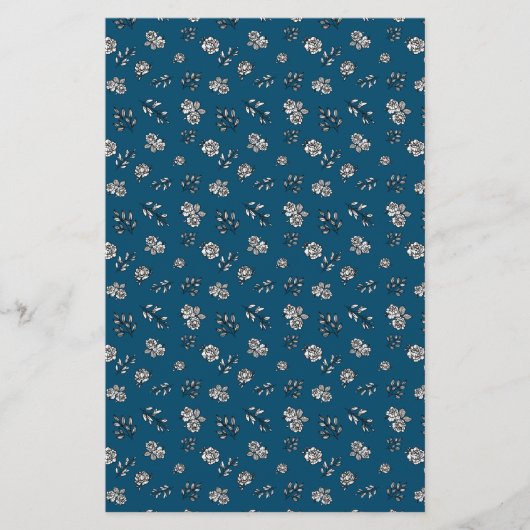 🌿🌹 Handgetekende bladeren en Rozen zeepwraps (Voorkant)