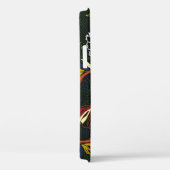 Handgetekende bloemen, tropisch palmbos. Case-Mate iPhone case (Achterkant / Rechts)