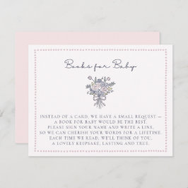 Handgetekende bloemetjes gestippelde lijsten boeke kaart