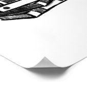 Handgetekende boeken en thee poster (Hoek)