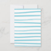 Handgetekende Boeken voor Baby Boy Kaart (Achterkant)