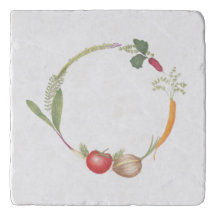 Handgetekende Boerderijen standaard Plantaardige m