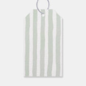 Handgetekende bruidsborrel 'Fresh Off the Market' Cadeaulabel (Achterkant)